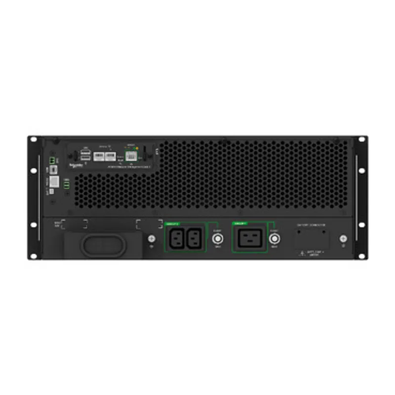 APC Smart-UPS On-Line, 6kVA, Rack/Tower, 230V, 2x IEC C13 + 1x IEC C19 + Hard wire outlets, Network Card, w/o rail kit — photo 4 of 5