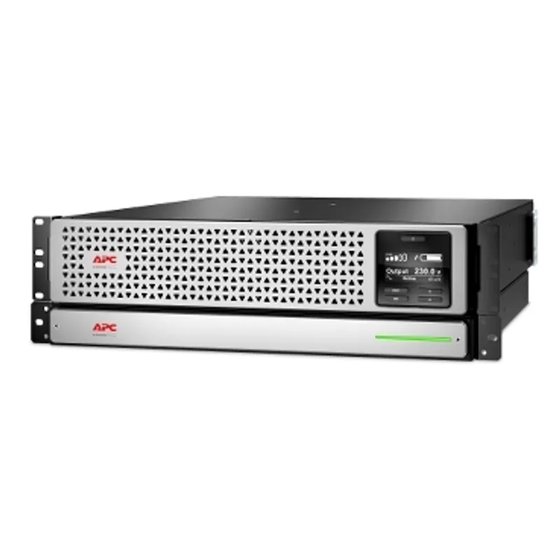 APC Smart-UPS On-Line, 1000VA, Rackmount 3U, 230V, 8x C13 IEC outlets, SmartSlot, Extended runtime, W/ rail kit, W/ Lithium-ion external battery — photo 1 of 5