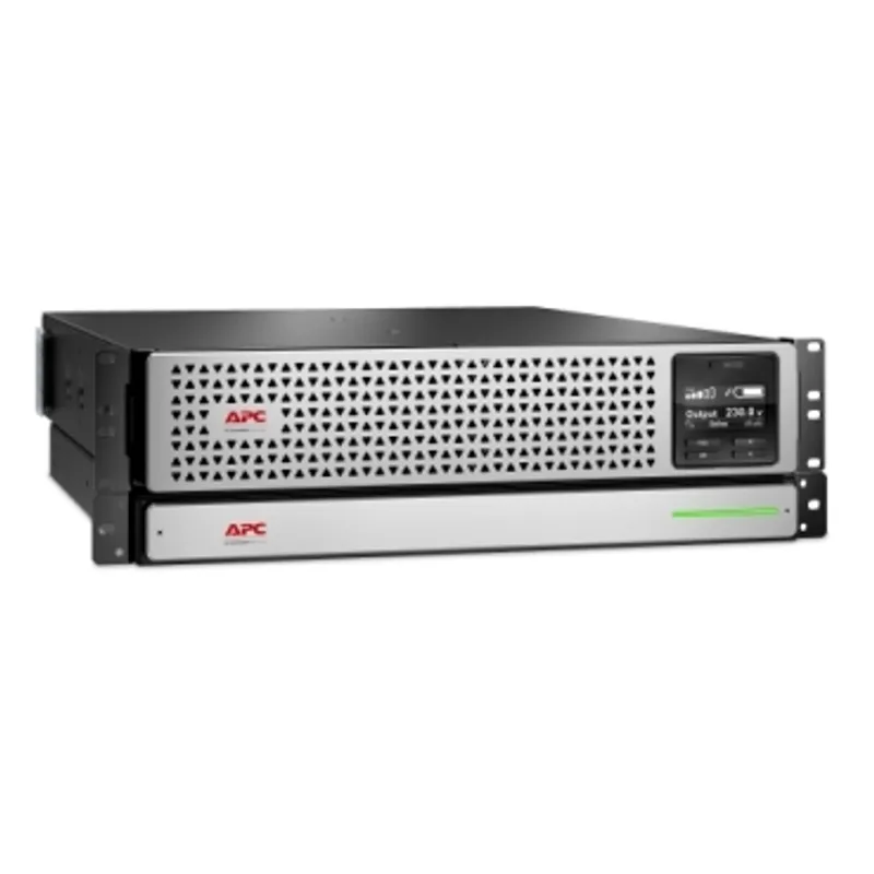 APC Smart-UPS On-Line, 1000VA, Rackmount 3U, 230V, 8x C13 IEC outlets, SmartSlot, Extended runtime, W/ rail kit, W/ Lithium-ion external battery — photo 4 of 5