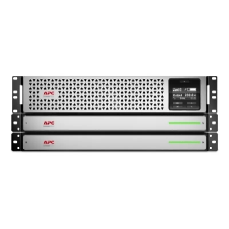 APC Smart-UPS On-Line, 1500VA, Rackmount 3U, 230V, 8x C13 IEC outlets, Network Card, Extended runtime, W/ rail kit, W/ Lithium-ion external battery — photo 5 of 5