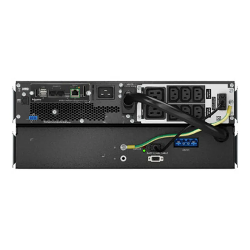 APC Smart-UPS On-Line, 3kVA, Lithium-ion, Rackmount 4U, 230V, 6x C13+2x C19 IEC outlets, Network Card, Extended long runtime, Rail kit included — photo 5 of 8