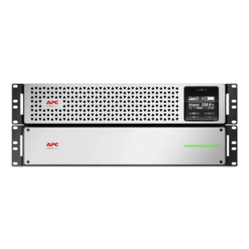 APC Smart-UPS On-Line, 3kVA, Lithium-ion, Rackmount 4U, 230V, 6x C13+2x C19 IEC outlets, Network Card, Extended long runtime, Rail kit included — photo 6 of 8