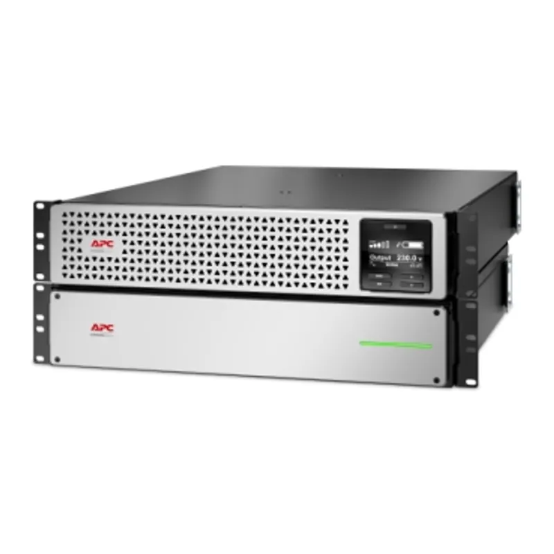 APC Smart-UPS On-Line, 3kVA, Lithium-ion, Rackmount 4U, 230V, 6x C13+2x C19 IEC outlets, SmartSlot, Extended long runtime, Rail kit included — photo 1 of 8