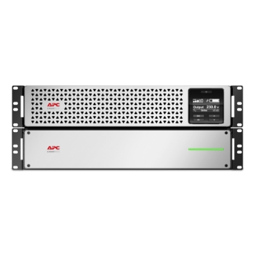 APC Smart-UPS On-Line, 3kVA, Lithium-ion, Rackmount 4U, 230V, 6x C13+2x C19 IEC outlets, SmartSlot, Extended long runtime, Rail kit included — photo 3 of 8