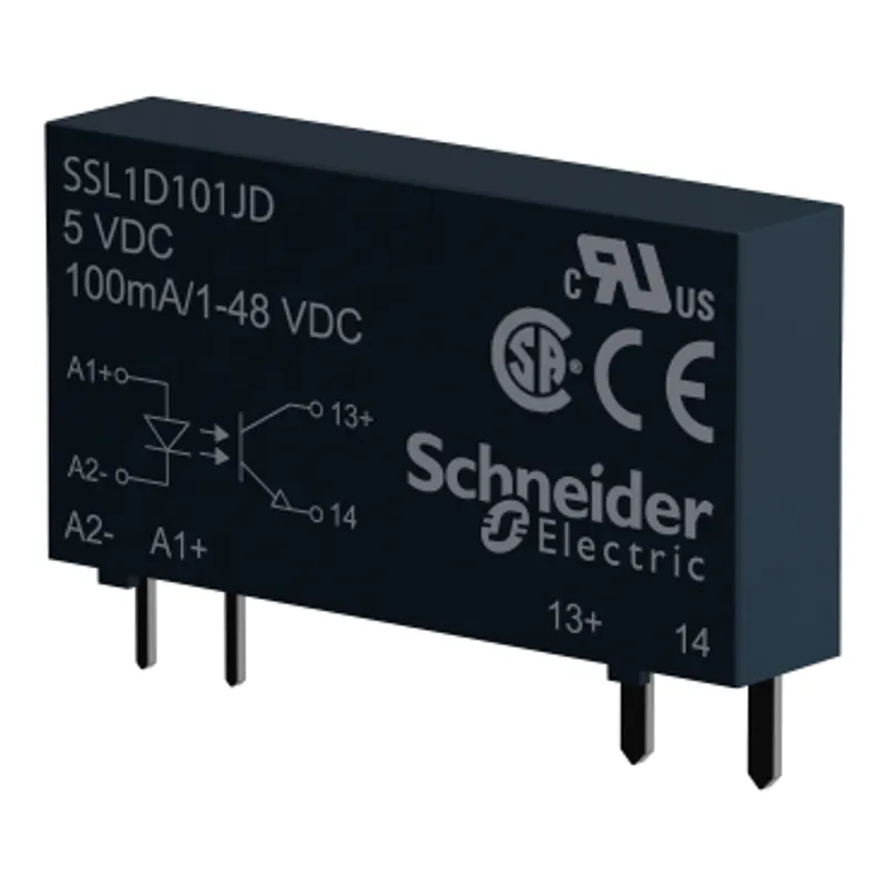 plug in relay, Harmony Solid State Slim Relays, 0.1A, DC switching, input 3 to 12V DC, output 1 to 48V DC — photo 11 of 12