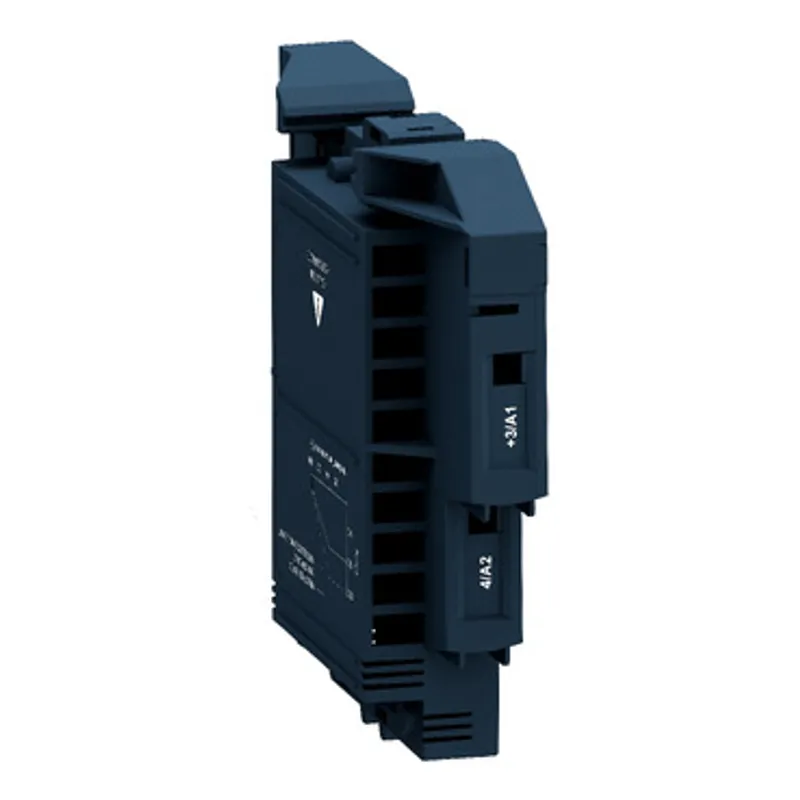 single phase relay, Harmony Solid State Modular Relayss, 12A, DIN rail mount, zero voltage switching, input 4 to 32V DC, output 24 to 280V AC — photo 4 of 9