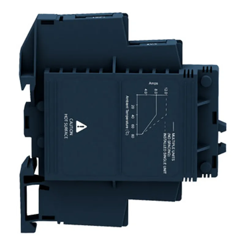 single phase relay, Harmony Solid State Modular Relayss, 12A, DIN rail mount, zero voltage switching, input 4 to 32V DC, output 24 to 280V AC — photo 6 of 9