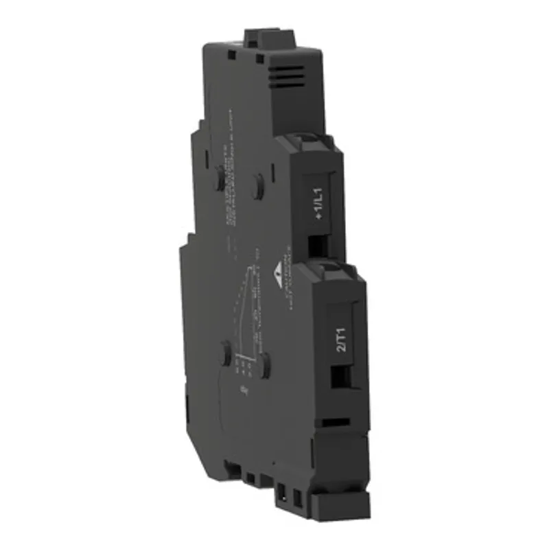 single phase relay, Harmony Solid State Modular Relays, 6A, DIN rail mount, zero voltage switching, input 18 to 36V AC, output 24 to 280V AC — photo 3 of 11