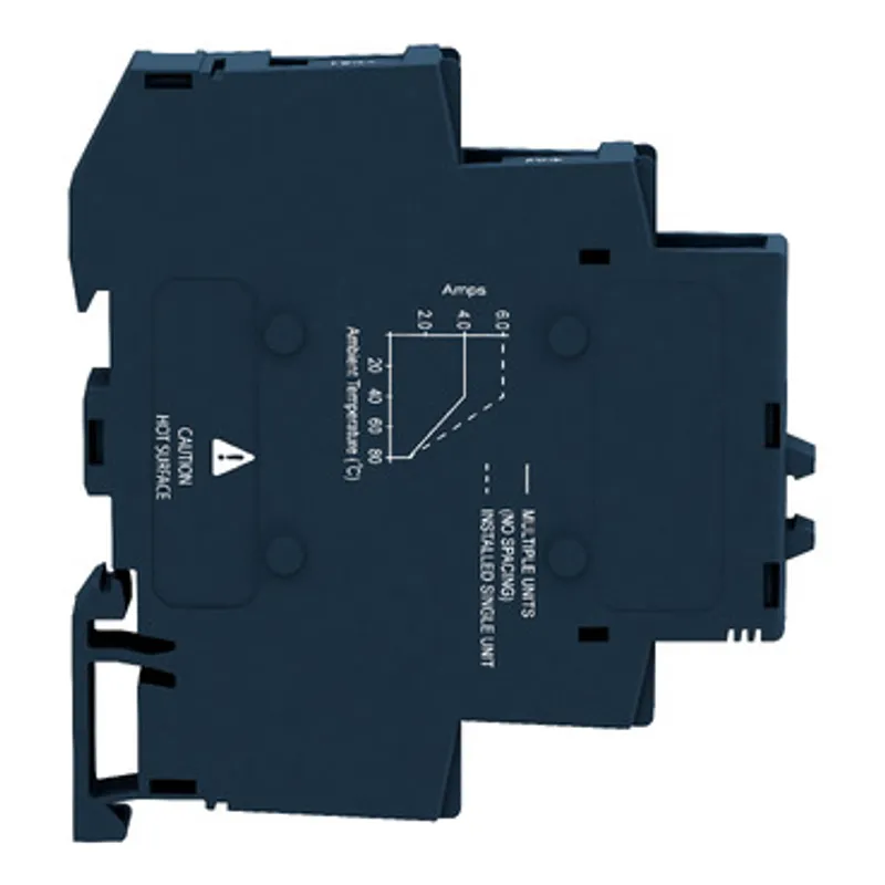 single phase relay, Harmony Solid State Modular Relays, 6A, DIN rail mount, DC swtching, input 4 to 32V DC, output 1 to 60V DC — photo 9 of 12