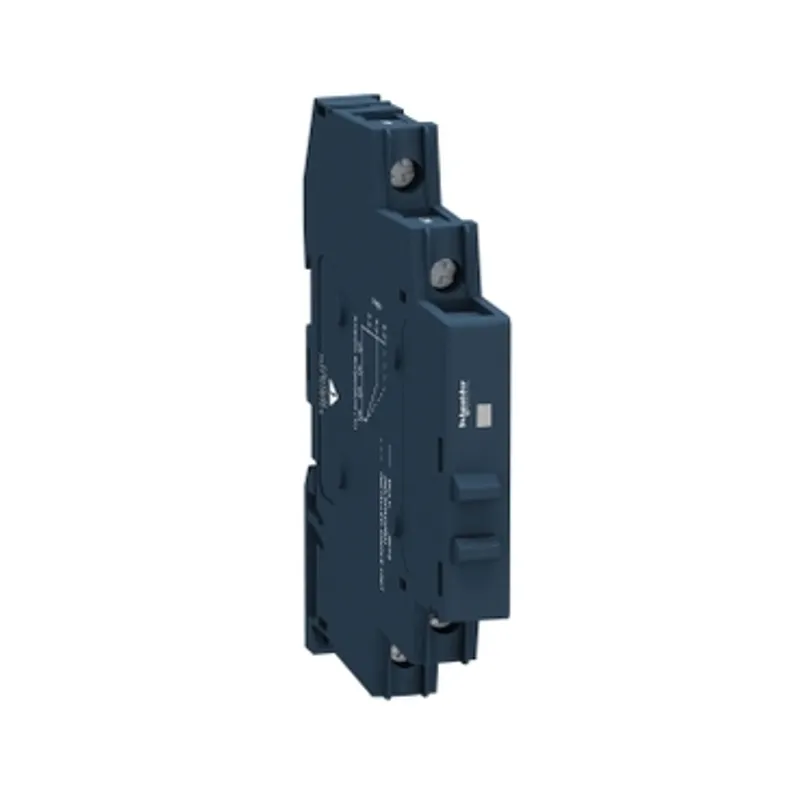 single phase relay, Harmony Solid State Modular Relays, 6A, DIN rail mount, DC switching, input 4 to 32V DC, output 1 to 100V DC — photo 1 of 9