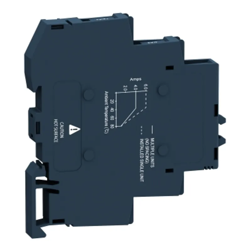 single phase relay, Harmony Solid State Modular Relays, 6A, DIN rail mount, DC switching, input 4 to 32V DC, output 1 to 100V DC — photo 6 of 9