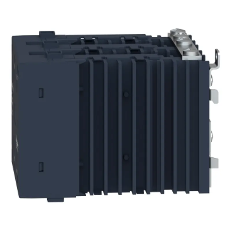 single phase relay, Harmony Solid State Modular Relays, 25A, DIN rail mount, zero voltage switching, input 90 to 140V AC, output 48 to 600V AC — photo 5 of 9