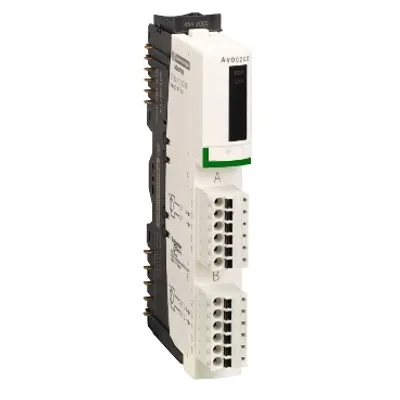 standard analog output kit, Modicon STB, + or - 10V, 2O, 15 bits with sign