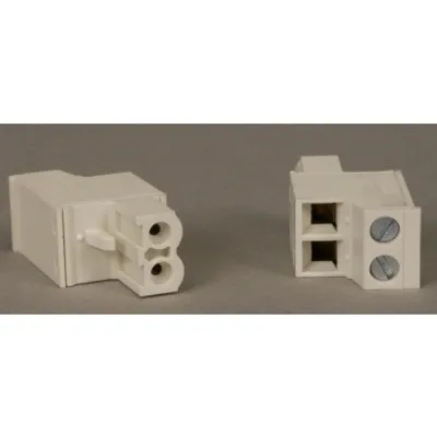 Modicon STB - 2 pin removable connector for 24 V DC power supply - screw - type