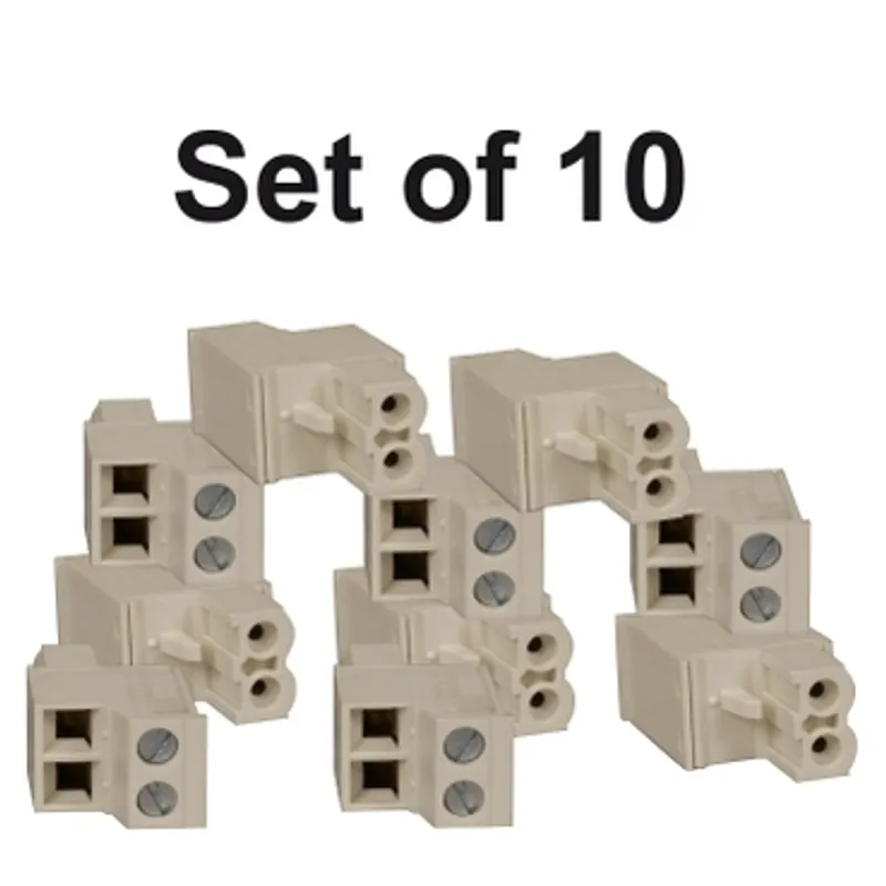 Modicon STB - 2 pin removable field wiring connector - screw - type