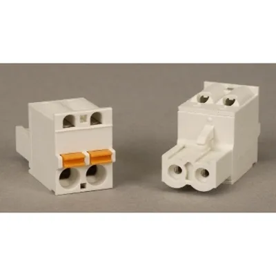 Modicon STB - 2 pin removable connector for 24 V DC power supply - spring - type