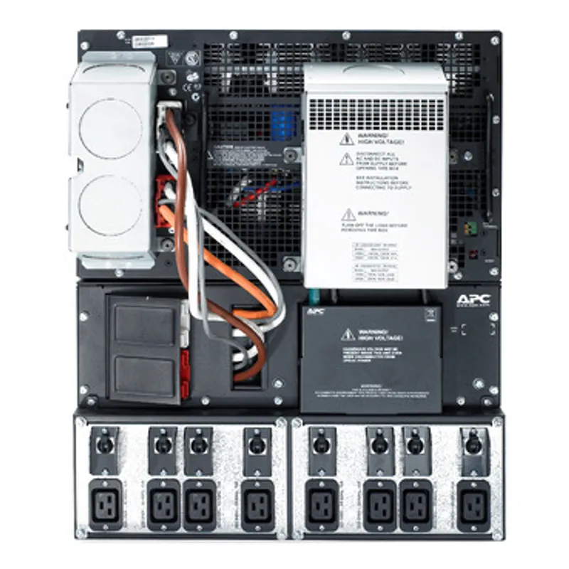 APC Smart-UPS RT 15kVA, 230/400V, LCD, rackmount, 12U, 2x IEC Jumpers & 8x IEC 60320 C19 outlets — photo 5 of 5