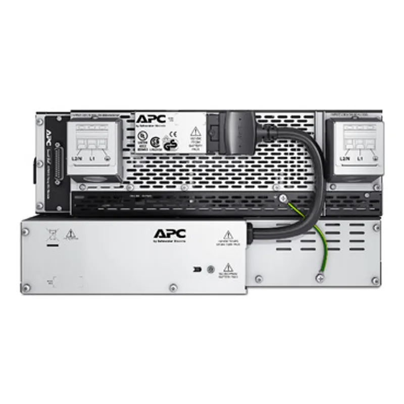 APC Smart-UPS RT 5000VA, 230V, with AP9610, hardwired I/O, for 600mm deep rack, 3U, 1x hard wire 3-wire (H N + E) — photo 3 of 4