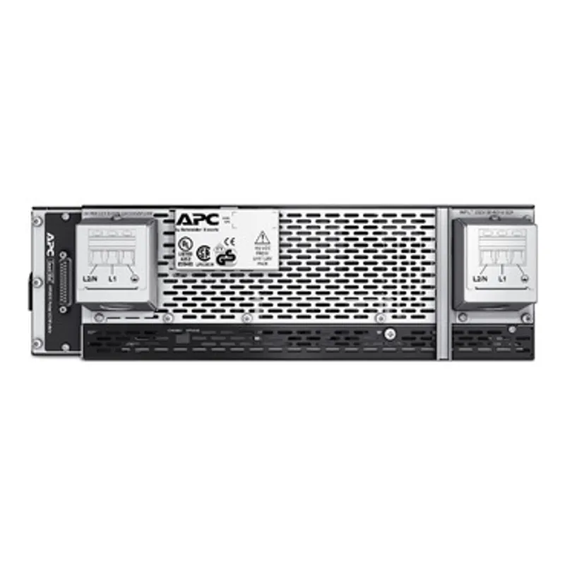 APC Smart-UPS RT 5000VA, 230V, with AP9610, hardwired I/O, for 600mm deep rack, 3U, 1x hard wire 3-wire (H N + E) — photo 4 of 4