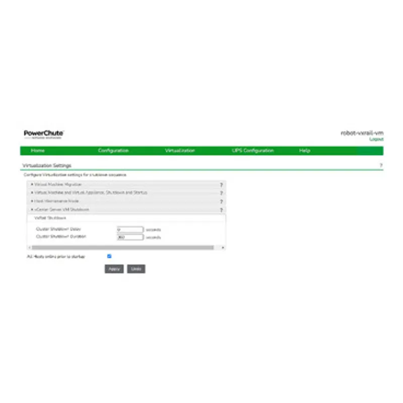 Subscription, PowerChute Network Shutdown for Virtualization and HCI, 3 year — photo 10 of 12