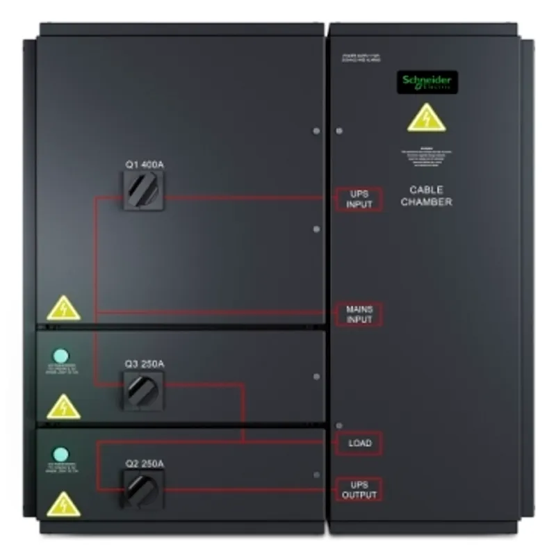SYMMETRA PX 96/160KW WALL-MOUNTED MAINTENANCE BYPASS PANEL, 400V — photo 1 of 4