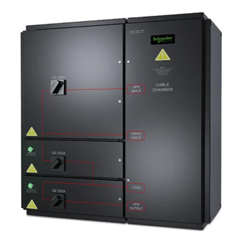 SYMMETRA PX 96/160KW WALL-MOUNTED MAINTENANCE BYPASS PANEL, 400V — photo 3 of 4