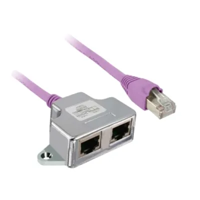 CANopen terminal adaptor, Altivar, Lexium, 2 RJ45 connectors for daisy chain connection