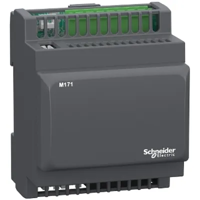 Controller, Modicon M171/172/173, optimized blind 22 IO, Modbus