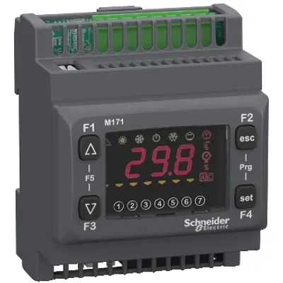 Controller, Modicon M171/M172/M173, optimized display 22 IO,