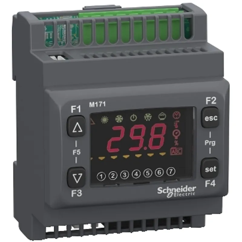 Controller, Modicon M171/M172/M173, optimized display 22 IO,