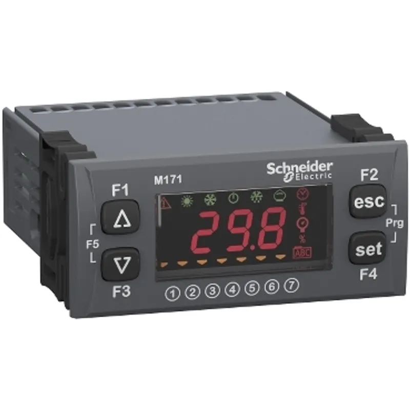 Controller, Modicon M171/172/173, optimized flush mounting 22 IO