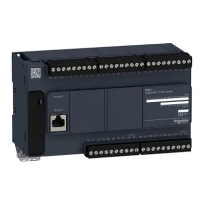 logic controller, Modicon M221, 40 IO, transistor, PNP
