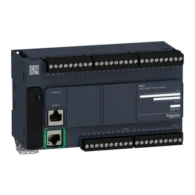 logic controller, Modicon M221, 40 IO, transistor, PNP, Ethernet