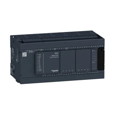 logic controller, Modicon M241, 40 IO, transistor, PNP