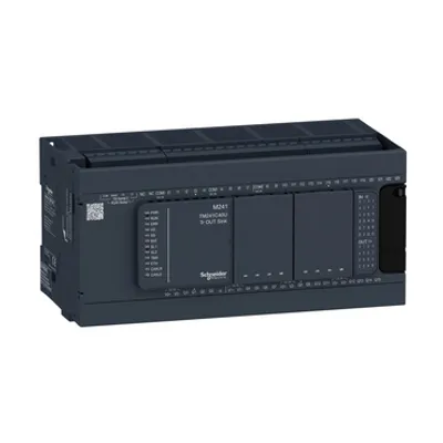 logic controller, Modicon M241, 40 IO, transistor, NPN