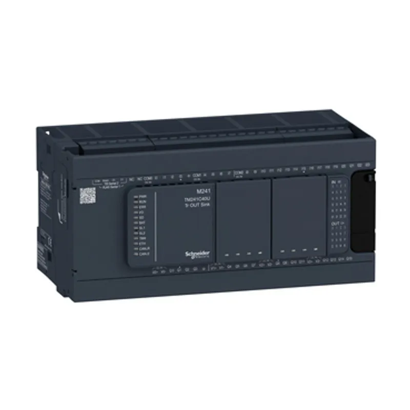 logic controller, Modicon M241, 40 IO, transistor, NPN