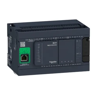 logic controller, Modicon M241, 24 IO, relay, Ethernet