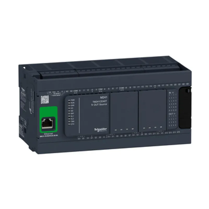 logic controller, Modicon M241, 40 IO, transistor, PNP, Ethernet