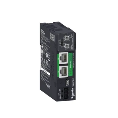 distributed IO module; Modicon TM3; IP20 optimized bus coupler; Ethernet interface