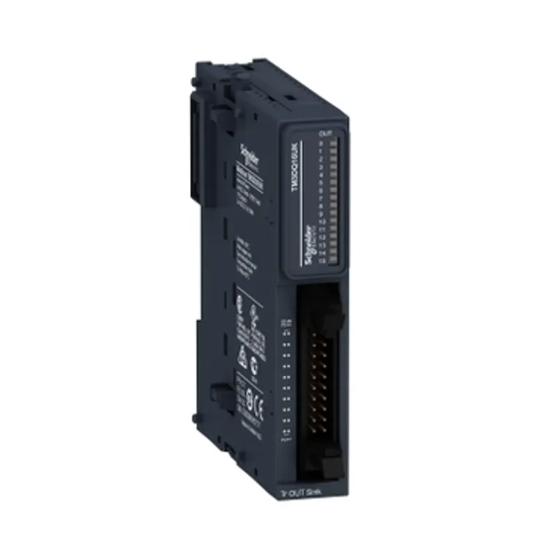 Discrete output module, Modicon TM3, 16 outputs transistor NPN (HE10)