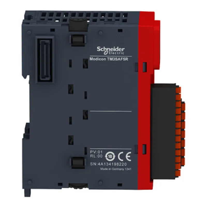 safety module, Modicon TM3, 1 function, Cat 4 PL e, SIL CL3, spring, 24V DC — photo 3 of 6