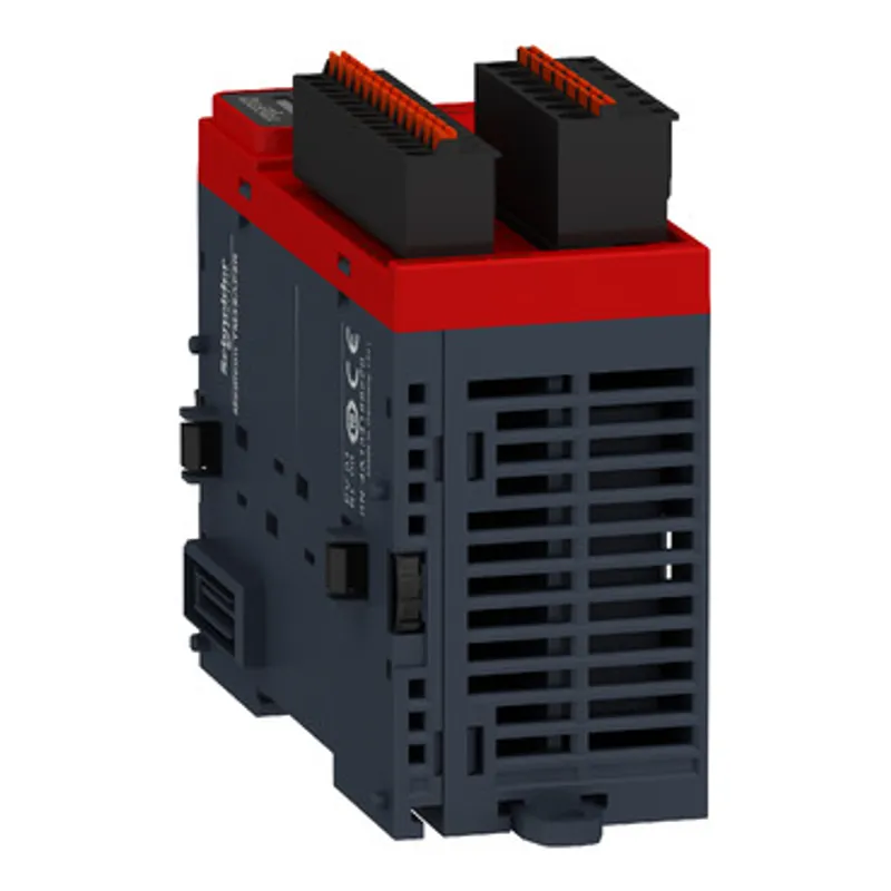 safety module, Modicon TM3, 1 function, Cat 4 PL e, SIL CL3, spring, 24V DC — photo 4 of 6