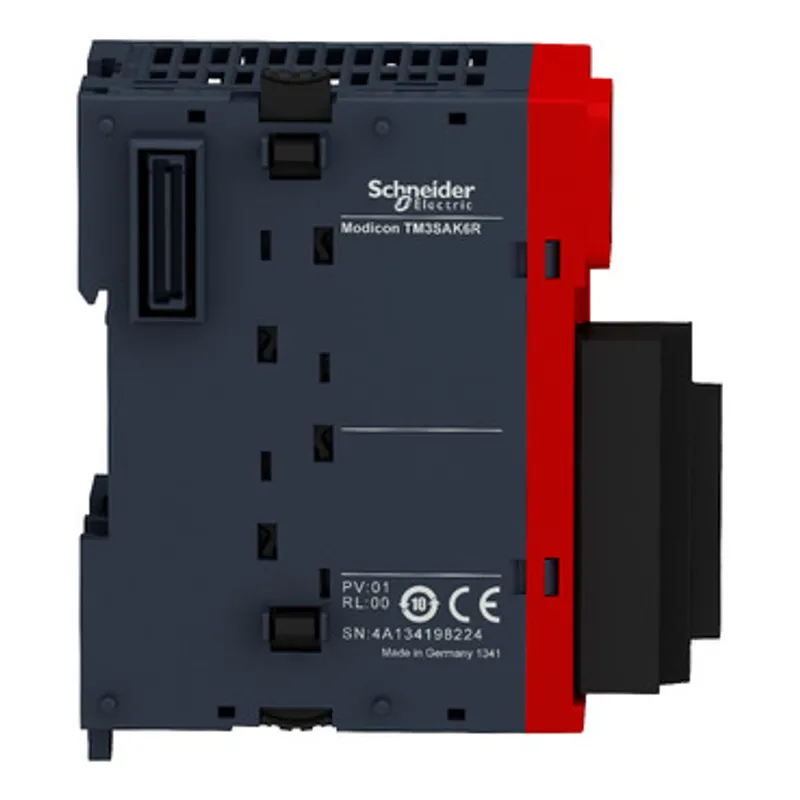 safety module, Modicon TM3, 3 function, Cat 4 PL e, SIL CL3, screw, 24V DC — photo 5 of 6