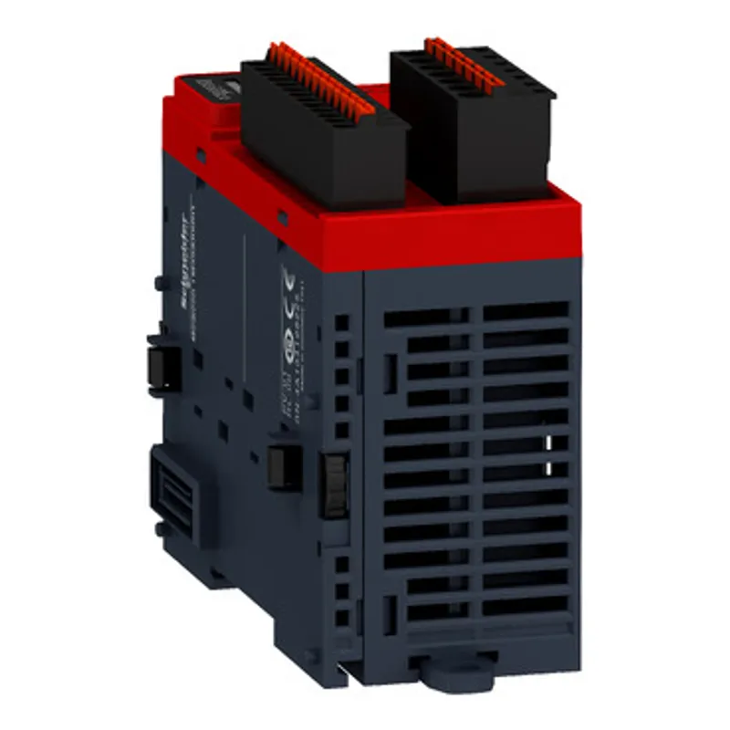 safety module, Modicon TM3, 3 function, Cat 4 PL e, SIL CL3, spring, 24V DC — photo 4 of 6