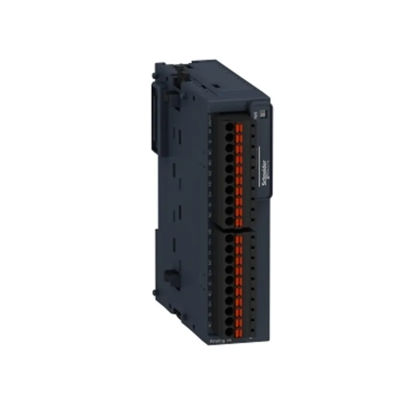 analog input module, Modicon TM3, 4 temperature differential inputs, spring, 24V DC