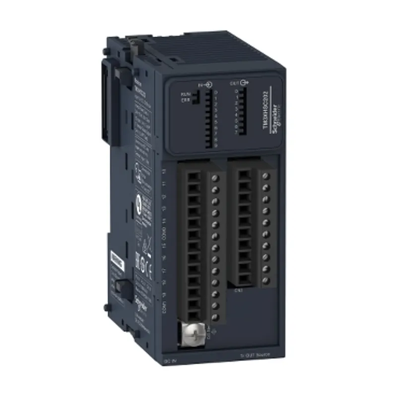 counter module, Modicon TM3, high speed, 2 channels HSC, 10 inputs, 8 outputs, screw