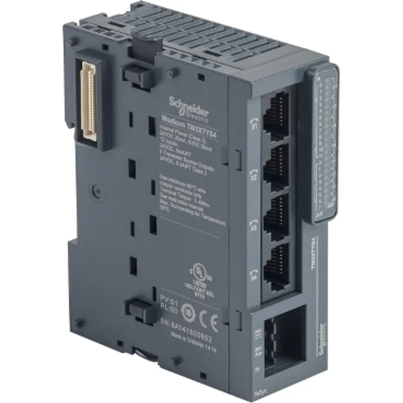 parallel interface module, Modicon TM3, 4 Tesys motors