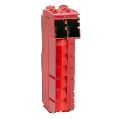 Safety discrete I/O module, Modicon TM5, digital 2I, 2O, 24V DC, 6 A, relay n/o