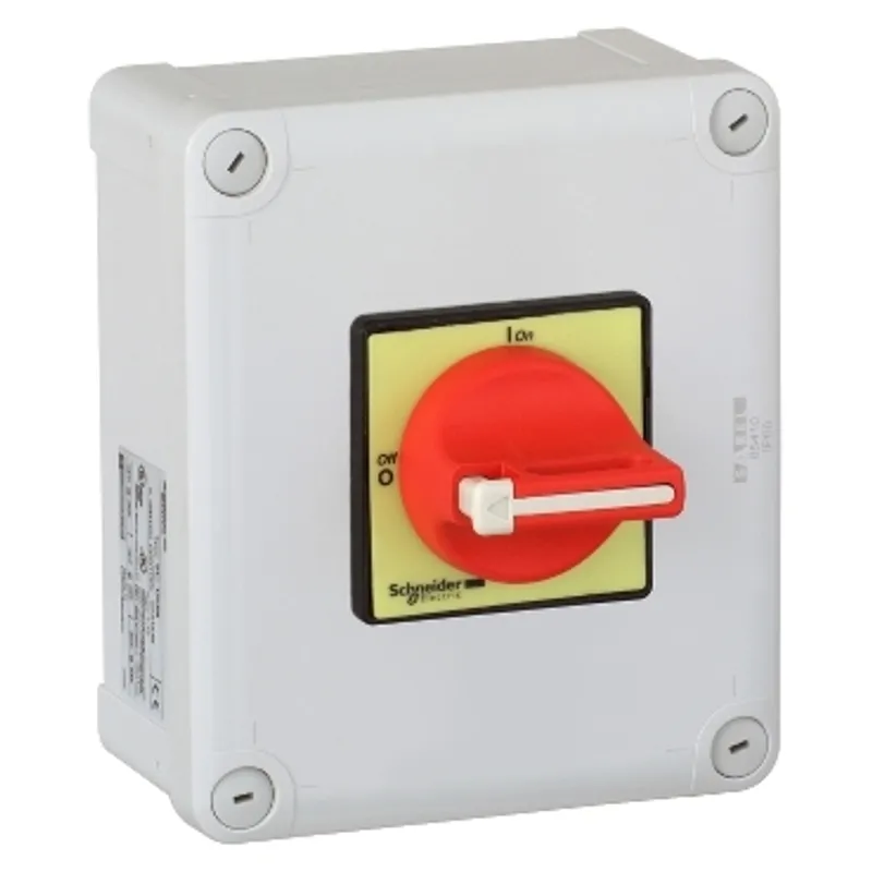 Enclosed switch disconnector,TeSys Control,for ON/emergency stop,25A,conforming UL/CSA standard