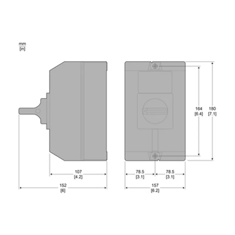 Enclosed switch disconnector,TeSys Control,for ON/emergency stop,63A,IP65 — photo 2 of 2
